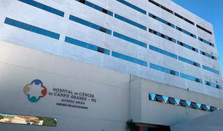 Hospital de Câncer de Campo Grande Alfredo Abrão, onde exames durante a campanha foram realizados. (Divulgação)