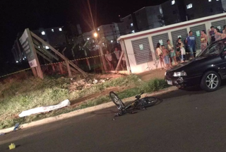 Moacir morreu após ser atropelado na Avenida Doutor Nasri Siufi, no bairro Jardim Tarumã. (Foto: Direto das Ruas)
