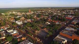 Vista aérea de Maracaju. (Foto: Lucas Copetti/PMM)