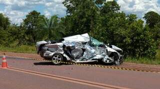 Casal que morreu ap&oacute;s bater carro em caminh&atilde;o morava em Corumb&aacute; 