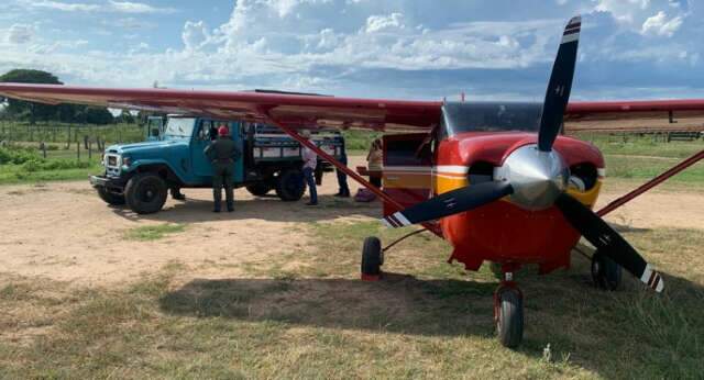 Idoso apresenta sintomas de covid e &eacute; resgatado de avi&atilde;o no Pantanal 