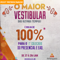 Anhanguera oferece Vestibular Online com bolsa integral