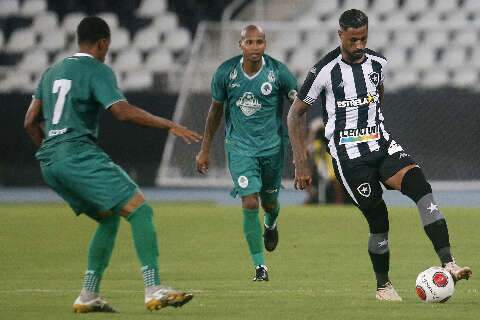 Boavista sai na frente no placar, mas Botafogo alcança empate de 1 a 1