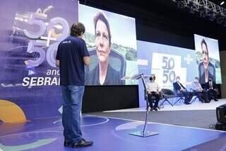 Ministra Tereza Cristina participa ao vivo do evento Sebrae 50+50 - Foto Divulgação