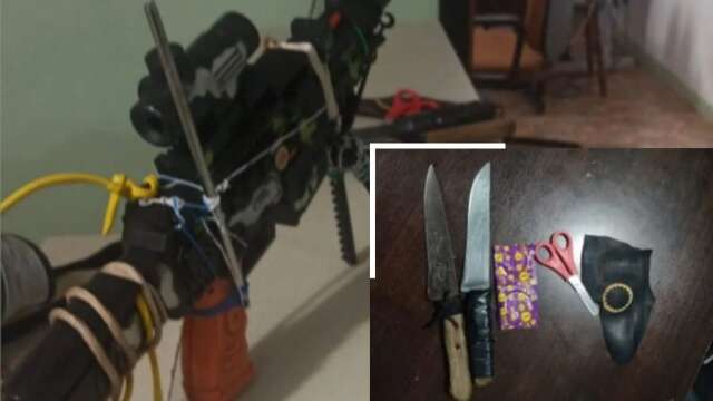 Com facas e camisinhas, homem &eacute; preso pr&oacute;ximo ao local onde ciclista foi morta