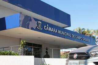 Fachada da Câmara Municipal de Campo Grande. (Foto: Divulgação/Câmara Municipal)