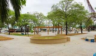 Praça do Bairro Alvorada, em Três Lagoas. (Foto: Divulgação)