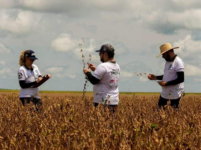 Rally da Safra chega a MS domingo e percorre lavouras de soja até dia 5