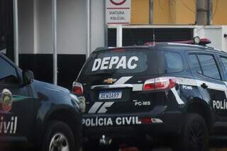 Depac Centro, onde o desaparecimento do motorista foi registrado. (Foto: Henrique Kawaminami)