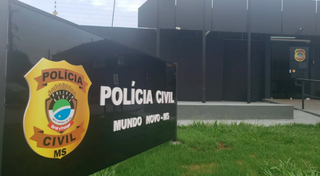 Homem foi preso e encaminhado para a Delegacia de Polícia Civil de mundo Novo (Divulgação/PCMS)