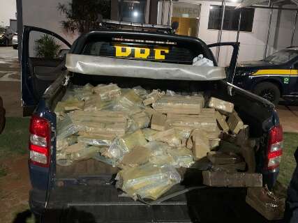 Com destino a SP, traficante é preso com 359 quilos de cocaína sob carga de soja