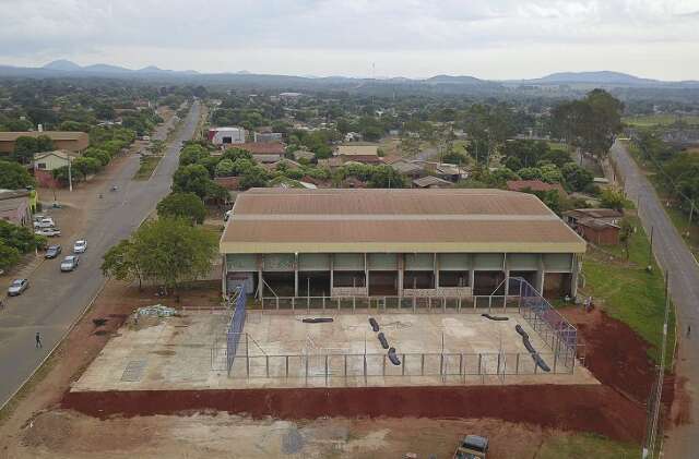 Arena poliesportiva de Bonito ser&aacute; conclu&iacute;da na 1&ordf; quinzena de fevereiro