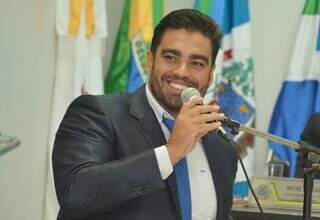 Vereador Diego Cândido Batista (PSD), conhecido como Diego Carcará. (Foto: Washington Lima/ Fátima em Dia)