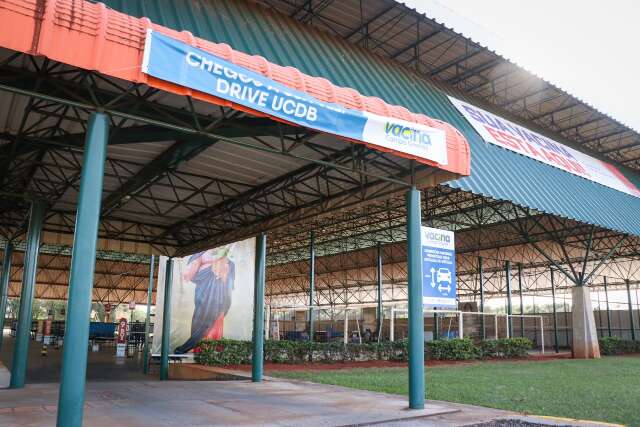 Aberto h&aacute; 7 meses, drive-thru da UCDB finaliza atividades hoje