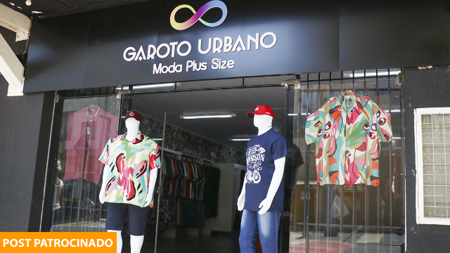 Moda plus size masculina em Campo Grande é na Garoto Urbano, do tamanho 48 ao 78