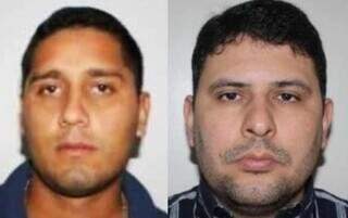 José Luis Bogado Quevedo (à direita) e Marcos Mora, morto no ataque (Foto: Reprodução)