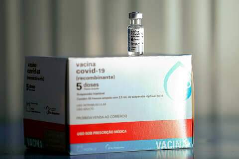 MS recebe mais 70,8 mil doses de vacinas contra covid-19