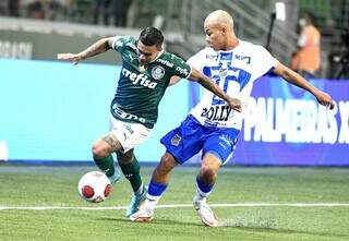 Com gol de Dudu, Palmeiras vence o &Aacute;gua Santa por 1 a 0