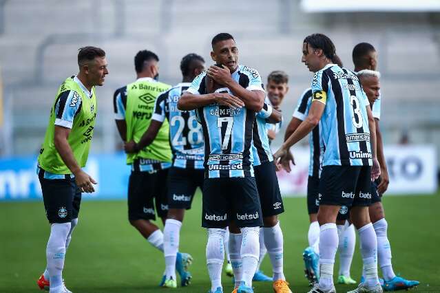 Em casa, Gr&ecirc;mio vence S&atilde;o Jos&eacute; por 2 a 1