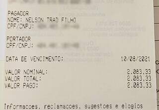 Nelson Trad filho aceitou proposta do MPMS e vai pagar 24 parcelas de R$ 2.083. (Foto: Direto das Ruas)