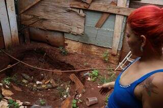 Alerta de chuva forte preocupa favela em que morro amea&ccedil;a desabar 