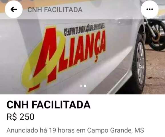 Golpista usa nome de autoescola para enganar quem quer tirar CNH