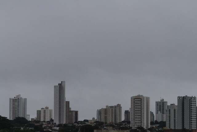 Domingo ser&aacute; de chuva com temperatura amena na maioria das cidades de MS