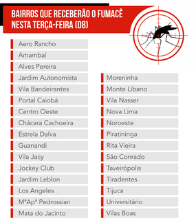 A&ccedil;&atilde;o contra o Aedes aegypti ir&aacute; passar por 29 bairros nesta ter&ccedil;a-feira