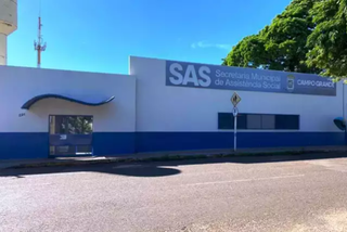 Fachada da SAS (Secretaria de Assistência Social), na Rua dos Barbosas, 321, no Bairro Amambaí (Foto: Divulgação/Prefeitura)