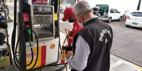 Gasolina chega a custar R$ 7,29 em MS, aponta pesquisa