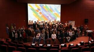 Lançamento da 1° edição do programa Centelha, em 2019 (Foto: Arquivo/Divulgação)