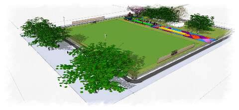 Lagoa Itatiaia vai ganhar decks, playground e pista de caminhada com 1,3 Km