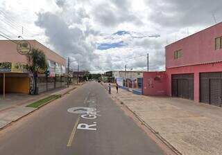 Mercado fica na Rua Galdino Afonso Vilela, no Vida Nova. (Foto: Google Street View)