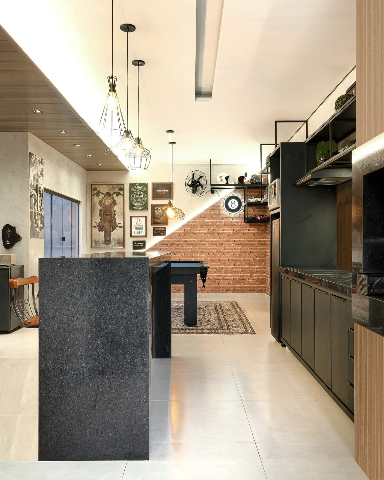 Antes convencionais, copa e cozinha ganham cor e estilo para receber a  família - Arquitetura - Campo Grande News