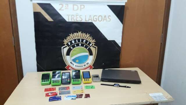 Estelionat&aacute;rio de SP &eacute; preso ao tentar aplicar &quot;golpe do motoboy&quot; em Tr&ecirc;s Lagoas