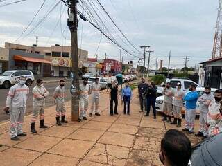 Doze equipes da Energiza auxiliaram policiais e peritos em operação, com base em informações do Centro de Inteligência de Combate a Perdas. (Foto: Divulgação/PCMS)