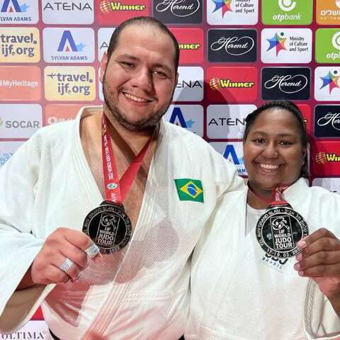 Judoca de MS conquista medalha de prata no Grand Slam em Israel