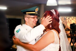 Casamento ocorreu neste sábado (19), mas estava sendo preparado desde setembro. (Foto: Rec 9/Ana Caroline Santiago e Paulo Klaizer)