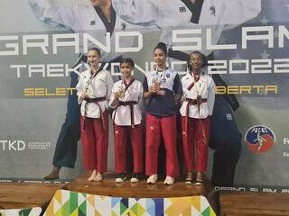 MS conquista tr&ecirc;s medalhas no campeonato nacional de taekowondo