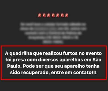 Receptador &eacute; preso e pol&iacute;cia busca v&iacute;timas de arrast&atilde;o em show 