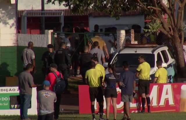 Pol&iacute;cia investiga pancadaria ap&oacute;s partida do Estadual de MS