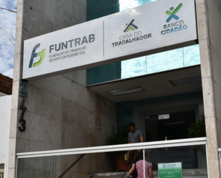 Sede da Funtrab em Campo Grande. (Foto: Divulgação) 