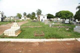 Túmulos do cemitério Santo Amaro. (Foto: Kísie Ainoã)