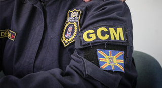Agente da GCM (Guarda Civil Metropolitana) de Campo Grande (Foto: Marcos Maluf)