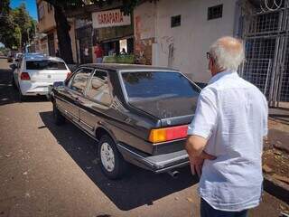 Sleiman Khalil Salame, conhecido como Salomão, teve veículo recuperado após 3 dias. (Foto: MArcos Maluf)