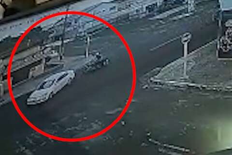 Vídeo mostra momento da colisão que matou motociclista de 17 anos