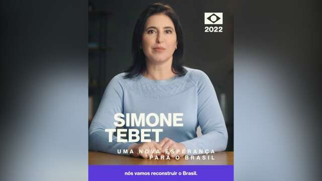 Terceira via: MDB &#039;apresenta&#039; Simone Tebet ao Brasil a partir do dia 10 de mar&ccedil;o