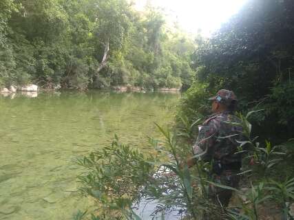Após morte de peixes, PMA não encontra sinais de poluição no Rio Salobra