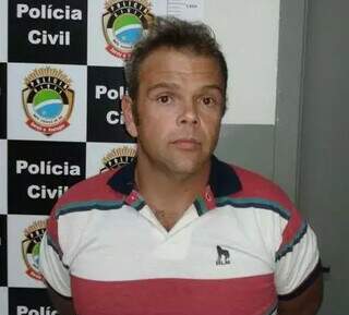 Anderson Claus Trevisan havia sido preso em 2015, em Figueirão. (Foto: Divulgação/PCMS/Arquivo)