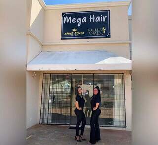 Salão de Mega Hair fica localizado na Avenida Rodolfo José Pinho, número 589. (Foto: Divulgação)